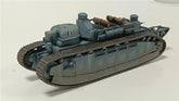 3d Printed 1/72 French FCM 2C 155 Heavy Tank Kit